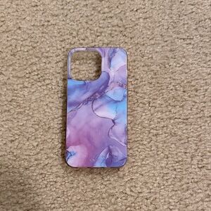 Elegant Purple and Blue Phone Case